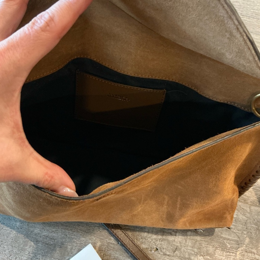 Isabel Marant Brown Suede Shoulder Bag - Picture 9 of 10